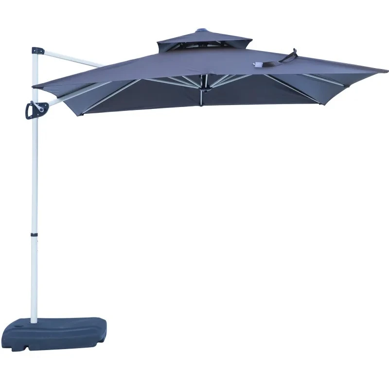 

Outdoor parasol 3 meters Roman Garden terrace courtyard Side sun umbrella shed Shop outdoor stall umbrella