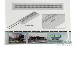Hobby Boss 82902 1/72 Scale Railway Track Set Plastic for Model Train TH06131-SMT2