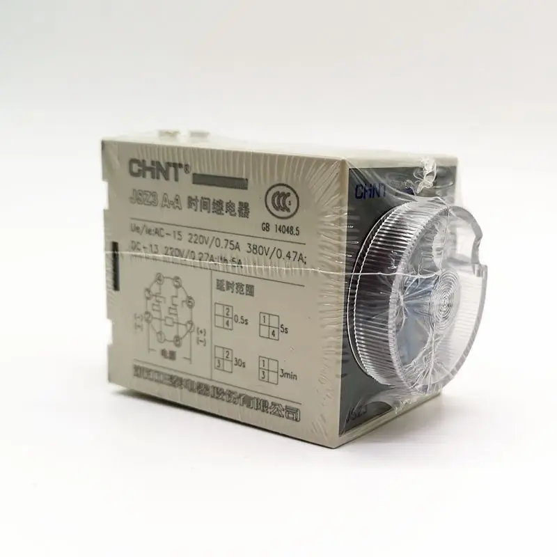 CHINT Time Relay JSZ3A-A Power on Time Relay 0.5s/5s/30s/3min AC220V DC24V AC380V AC110V AC36V AC24V DC12V ST3P Time Relay image 3