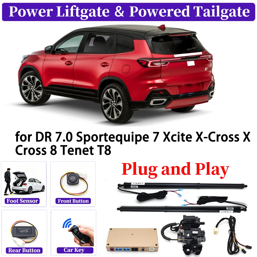 

for DR 7.0 Sportequipe 7 Xcite X-Cross X Cross 8 Tenet T8 Car Automatic Power Liftgate Kit Smart Auto Electric Tailgate System