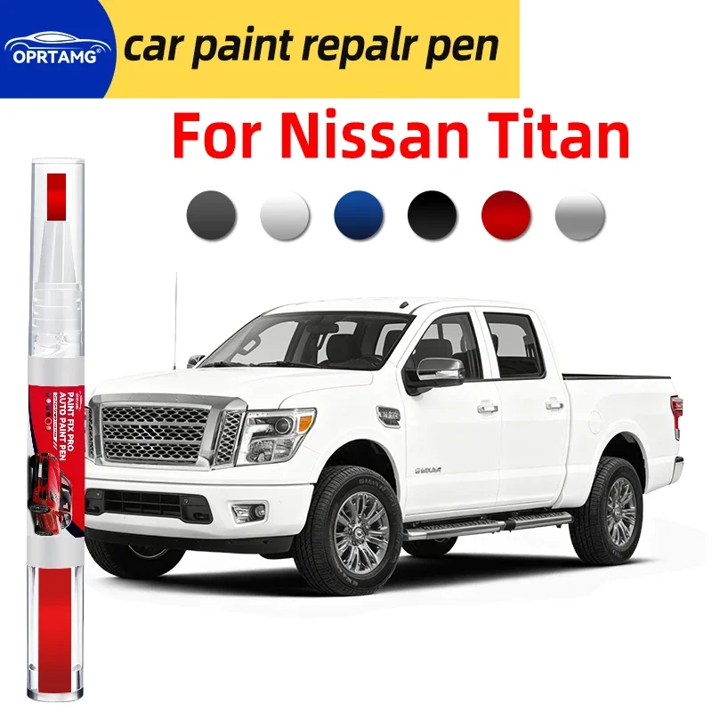 Caneta para retoque de pintura de carro, para nissan titan, reparo de arranhões na pintura, acessórios para reparo de carroceria, ferramentas de pintu
