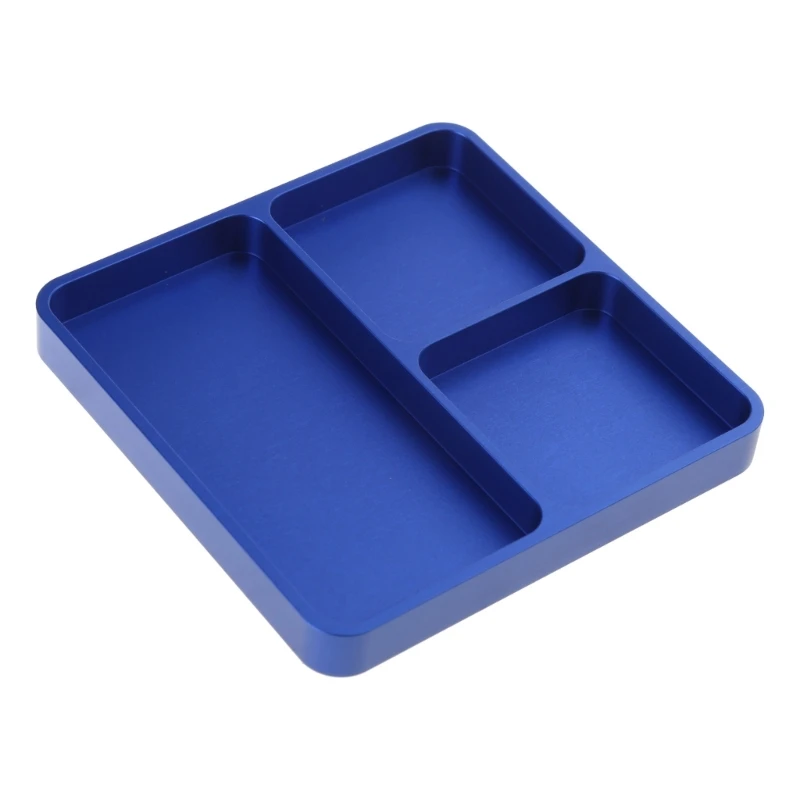 Portable Screws Tray Hardware Bits Storage Mini Plate Parts