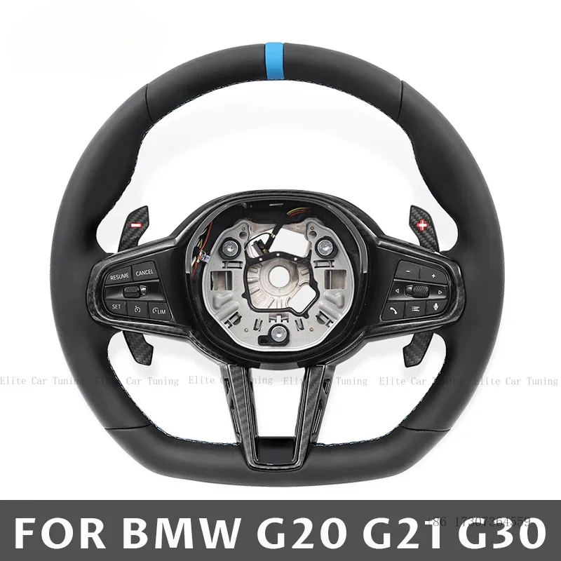 

Car Steering Wheel with Heating for BMW G01 G02 G05 G06 G20 G21 G26 G29 G30 G42 G80 G87 X3 X4 X5 X6 F40 F10 F20 Car Accessories