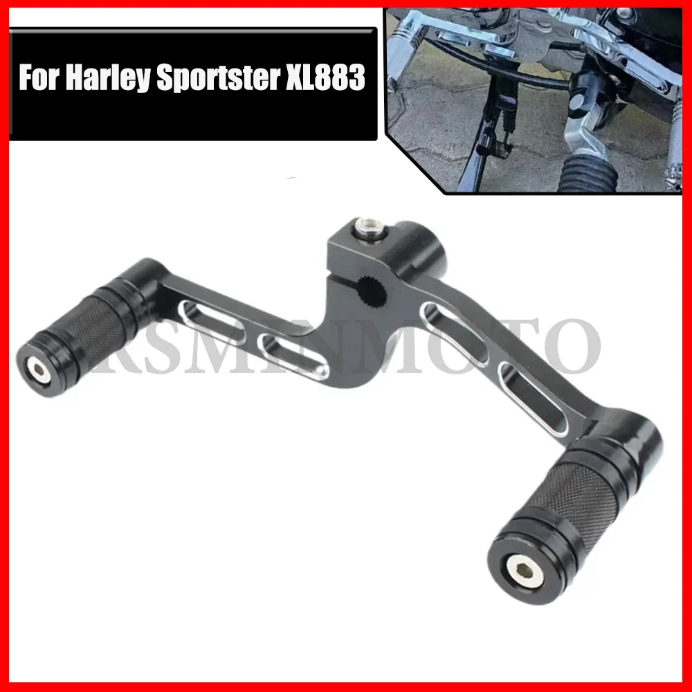 Motorcycle Heel Toe Gear Shift Lever Linkage Lever Shifter Pegs For Harley Sportster Iron XL 883 883L 883N 1200T Mid-Controls