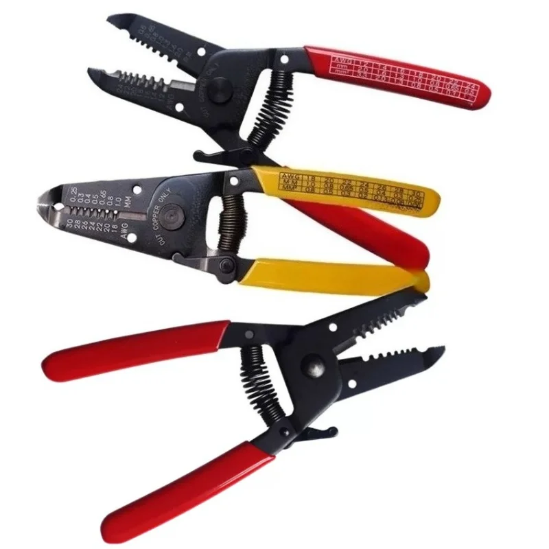 Compact Precision Wire Stripper, 3500E-1/3500E-2 for Solid & Stranded Wire Electrician Cable Stripping Tool for Wiring Work