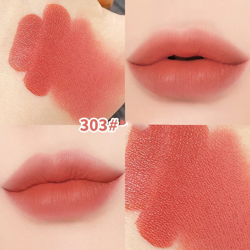 Waterproof Velvet Lipstick Easy To Wear Longstay Lip Stick Long-Lasting Matte Lip Makeup Cosmetic Nutritious Beauty  lipgloss