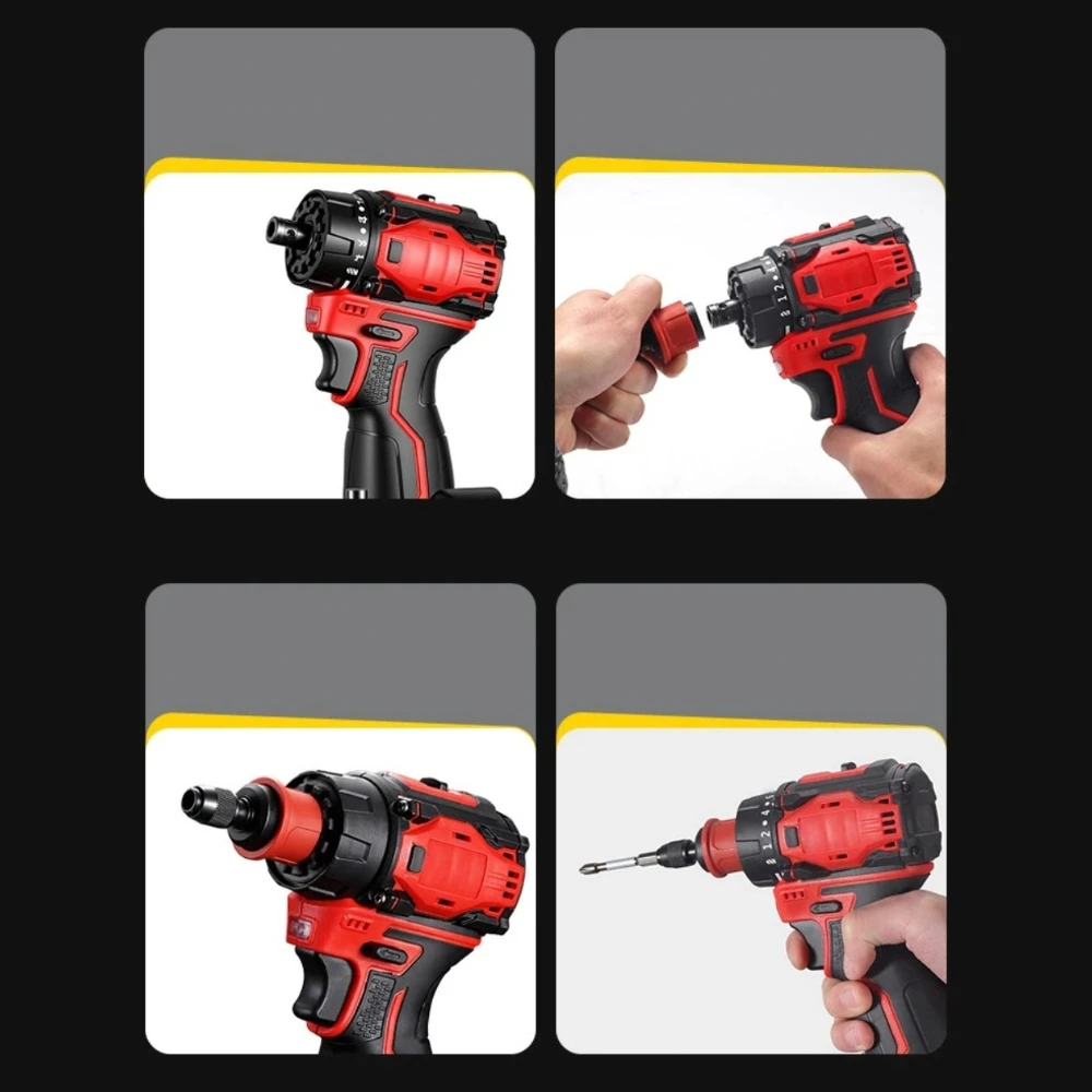 Quick-Release Drill Conversion Chuck For 6.35mm Hex Bits Compatible With Corded And Cordless Electric Drills view 5