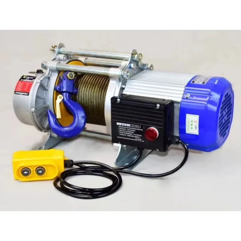 رافعة ونش كهربائية عالية السرعة 6 متر 1500 كجم رافعة حبل سلك كهربائي