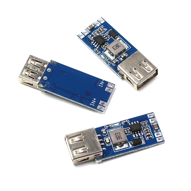 DC-DC USB 스텝다운 조정 전원 공급 장치 모듈 7.5V-9V/12V/24V28V ~ 5V 휴대 전화 자동차 충전 모듈