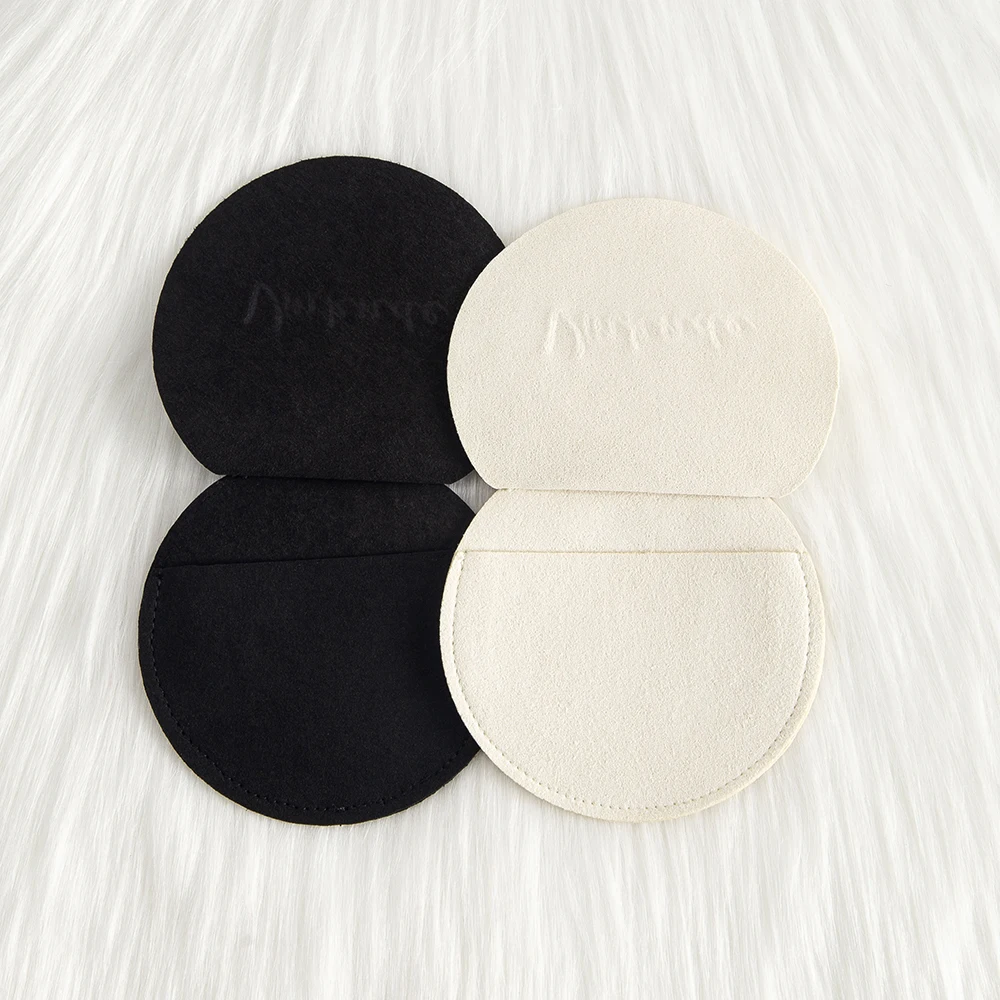 5Pcs Round Microfiber Bags 7x7cm Premium Jewelry Pouches for Rings Bracelets and Pendants for Favors and Small Accessory Storage