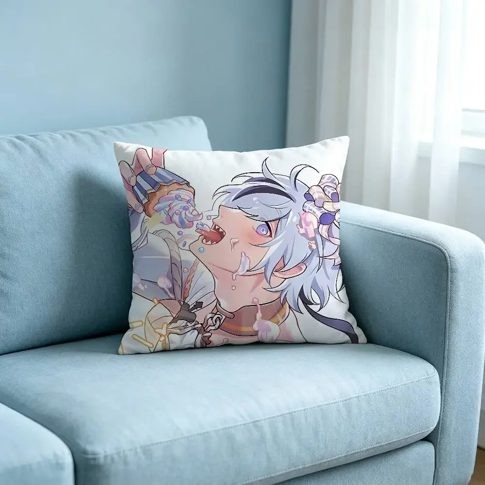 Game N-Nu C-Carnival Customizable Square Pillowcases, Stylish And Soft, Perfect For Beds, Cars, And Sofas.