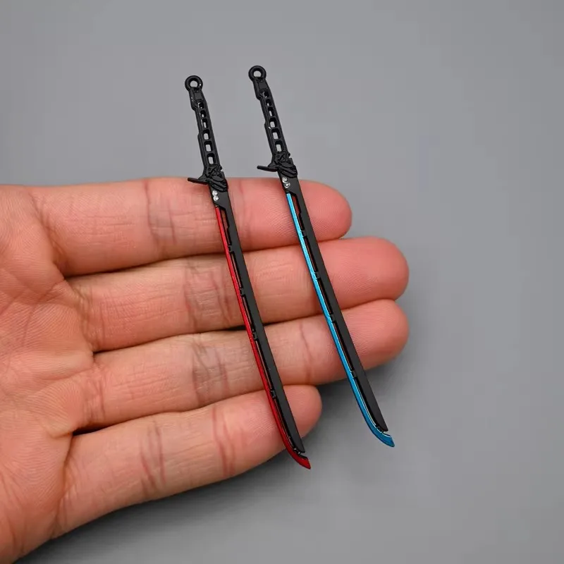 Snail 1/12 Scale Soldier Mini Samurai Sword Twin Sabres DIY Accessories Model Fit 6'' Action Figure Body In Stock