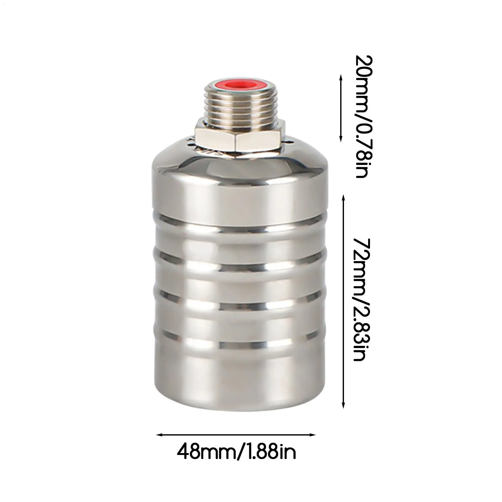Électrovanne Automatic Water Level Control Valve 304 Stainless Steel 1/2\ Eau et vapeur — détail 1
