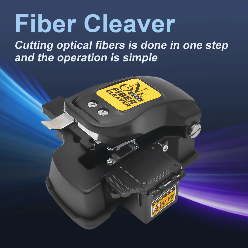 

High Precsion One Step Fiber Optical Cleaver 5 in1 Fiber Fixture Fiber Cleaver FTTT Automatic Retraction Fiber Optic Cutter Tool