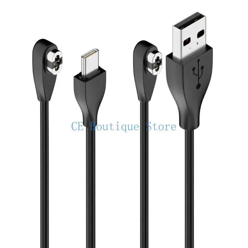652F 3.28ft Magnetisches Kopfhörerladungskabelkabel für S710 -Ladekabel -Supportdaten 100 Länge – Detail 4