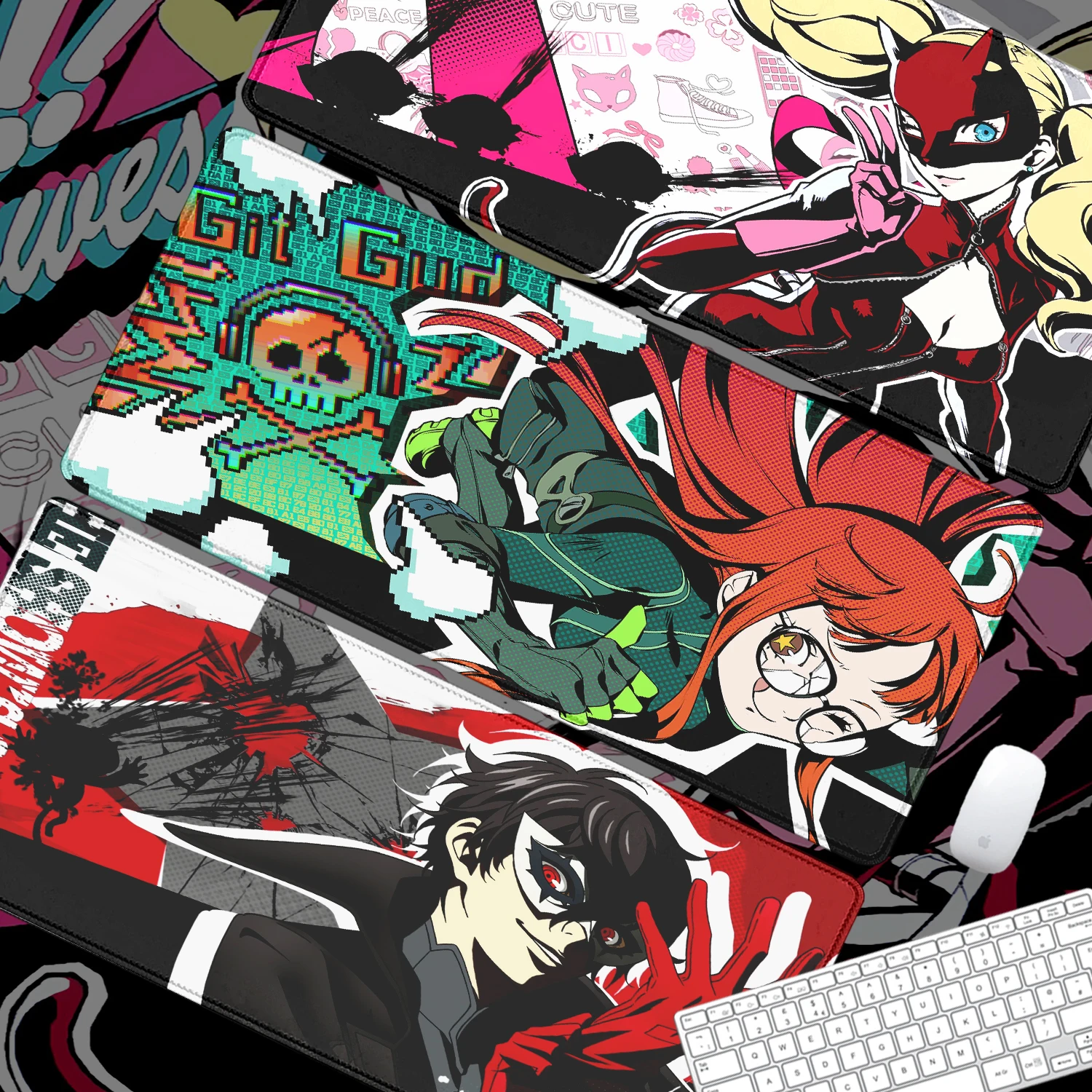 Many people like it persona5 mouse pad High definition Desktop games XXL Desktop Large size games size mat accessories mouse pad