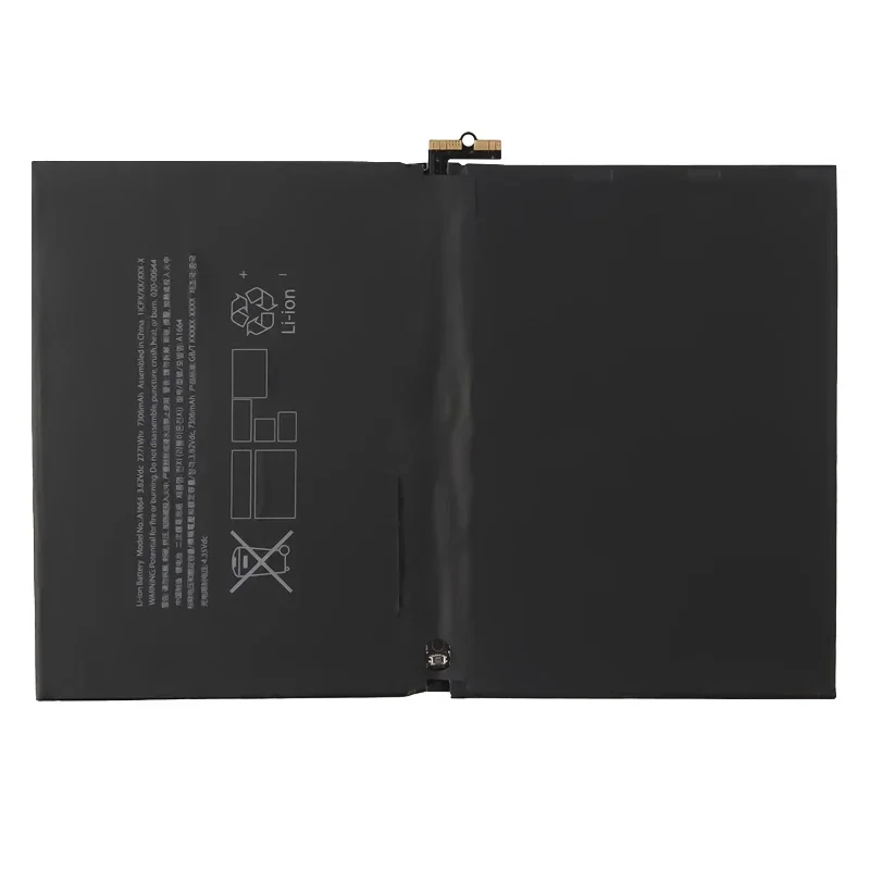 Bateria de tablet 10994mAh para Apple iPad pro9.7 10.5 11 12.9 Bateria de substituição com ferramentas Acessórios e peças para tablet