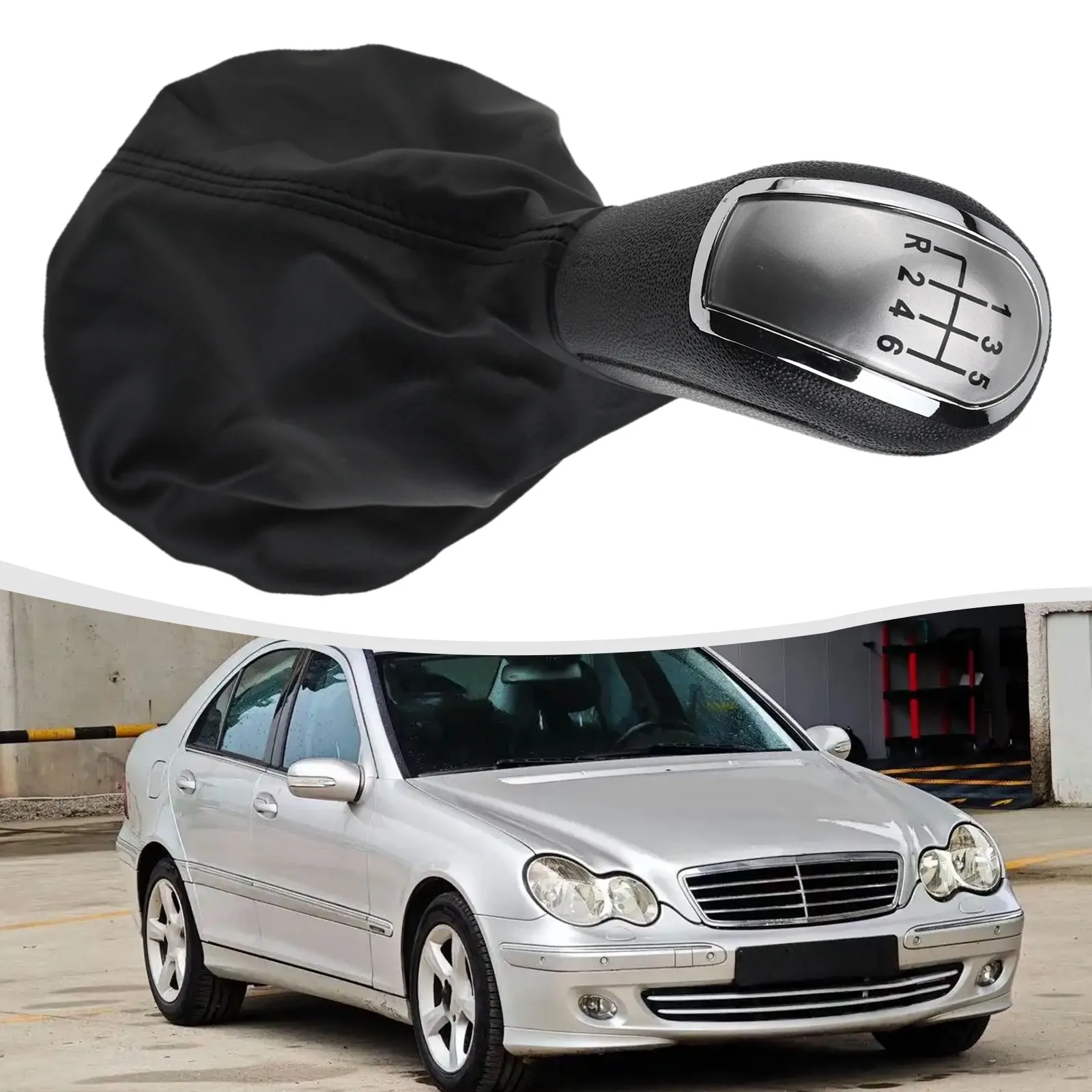

BLACK 6 Speed Knob Sophisticated Touch Tailored Fit Longevity Performance Non-slip Design Robust Materials Driving Comfort