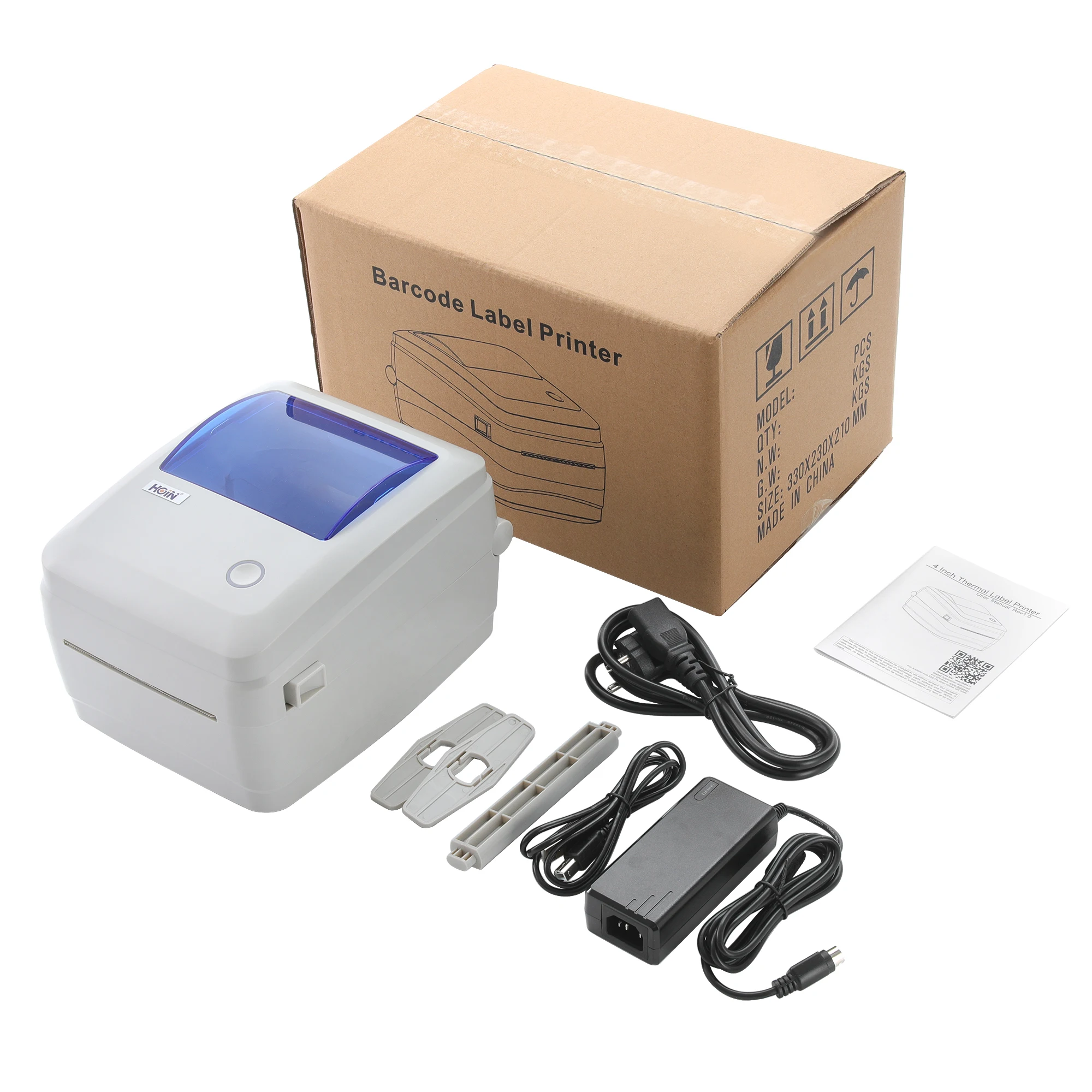 USB Shipping Label Printer Commercial Grade Thermal Label Printer for Shipping Packages