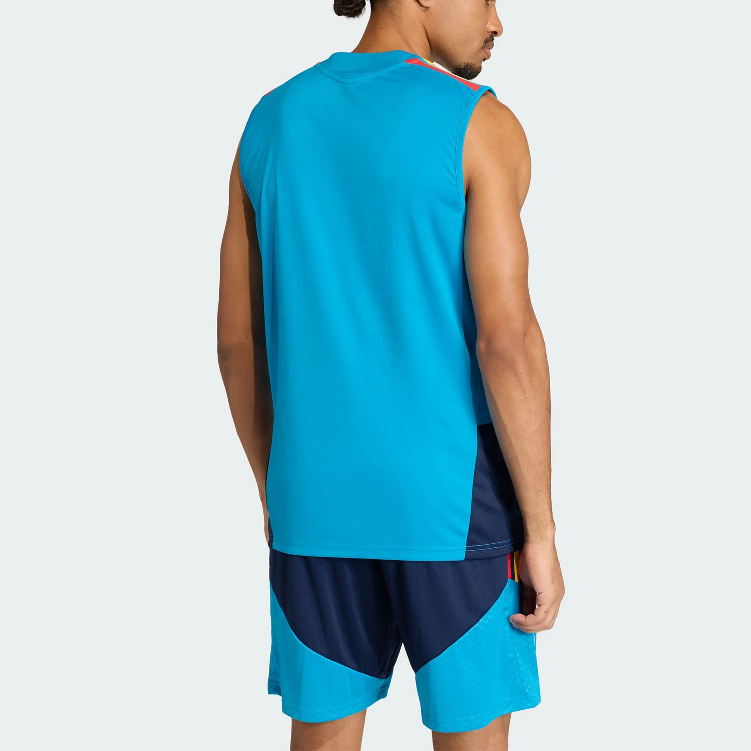 Adidas genuine comfortable men's breathable casual sports vest T-shirt KA8191