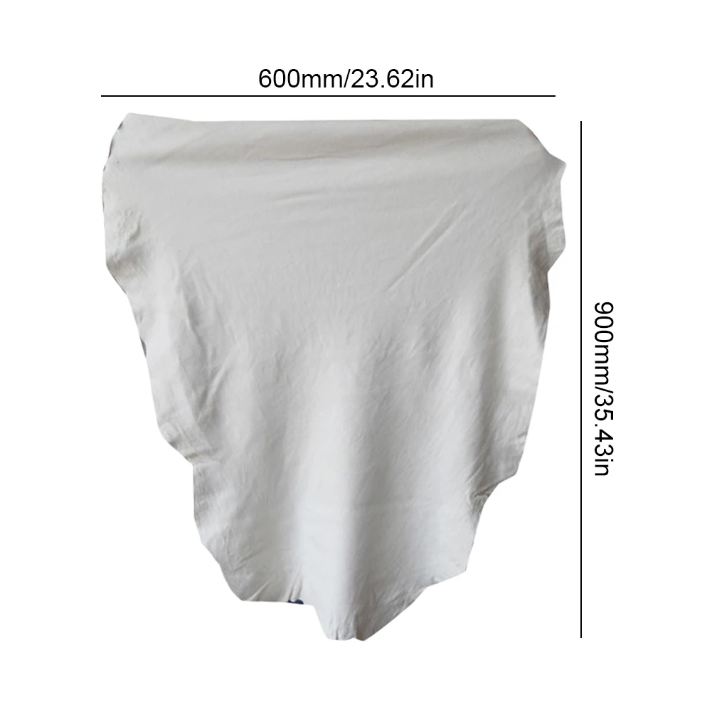 90X60CM Natuurlijke Zeem Lederen Auto Reinigingsdoekje Echt Leer Wassen Suède Absorberende Sneldrogende Handdoek Streep Gratis pluisvrij