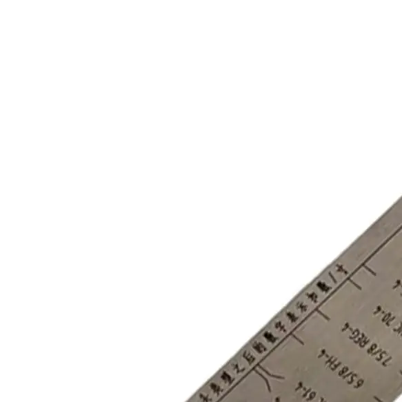 Stainless Steel Drill String Joint Gauge REG IF FH Type Oil Drilling Thread Inspection Ruler Tool 15cm