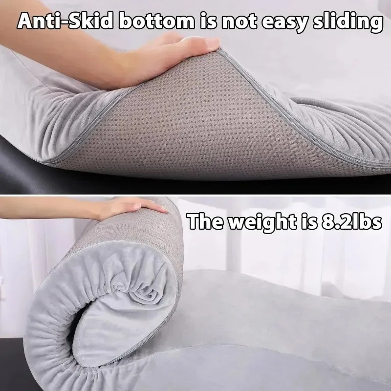 Lash Bed Topper and Bed Cover, Ergonomic Curvy Massage Table Cushion, Eyelash Mattress Bed for Beauty Salon Customized
