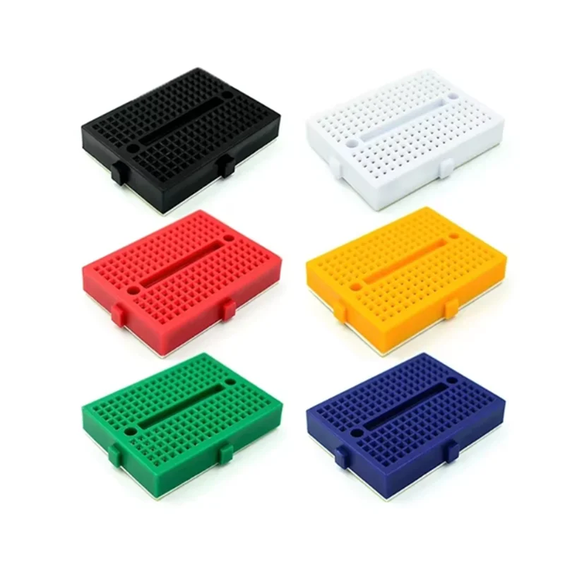 SYB-170 Mini Micro Breadboard Experiment Board Circuit Board Protoboard 35x47mm Colorful
