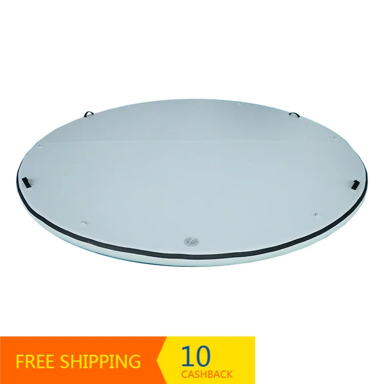 Custom Size 9ft Inflatable Round Pool Cover Waterproof Insulated Protector for Stock Tank Pool