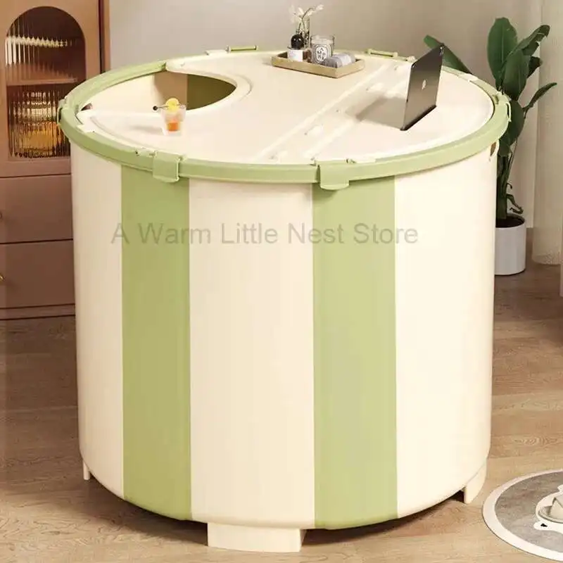 

Inflatable Folding Bathtub Adults Shower Hair Washing Swimming Bathtub Portable Mobile Sauna Portatil Household Merchandise