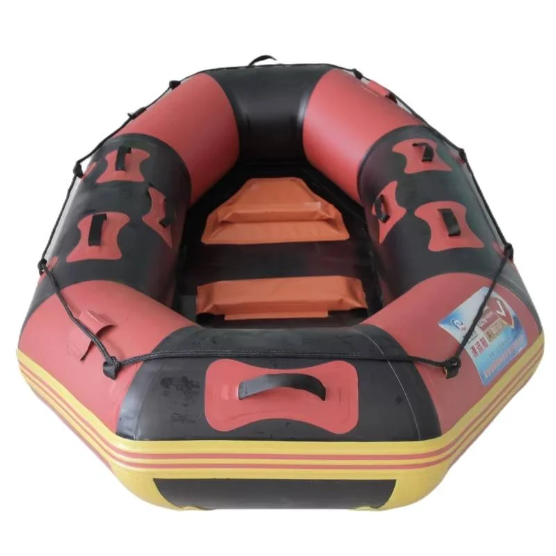 Inflatable Fishing Boat Rubber Rowing Boat Without Motor Leisure Entertainment Raft
