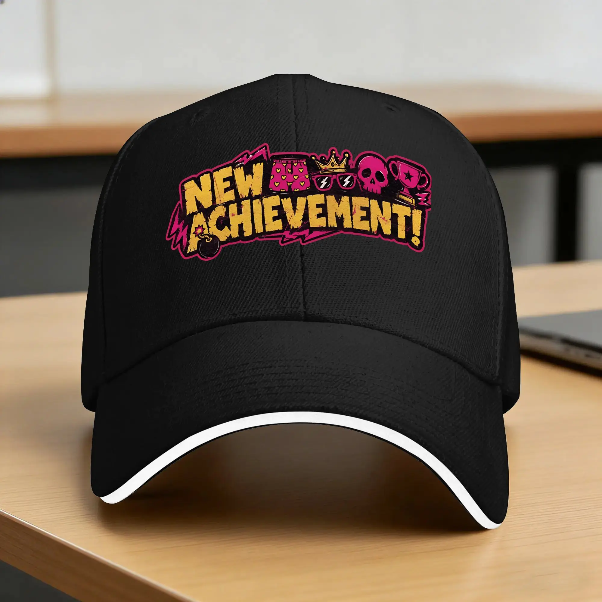 Dungeon Crawler Carl New Achievement Casual Baseball Cap Summer  Trucker Hat Wholesale Outdoor Men Women Funny Baseball Caps
