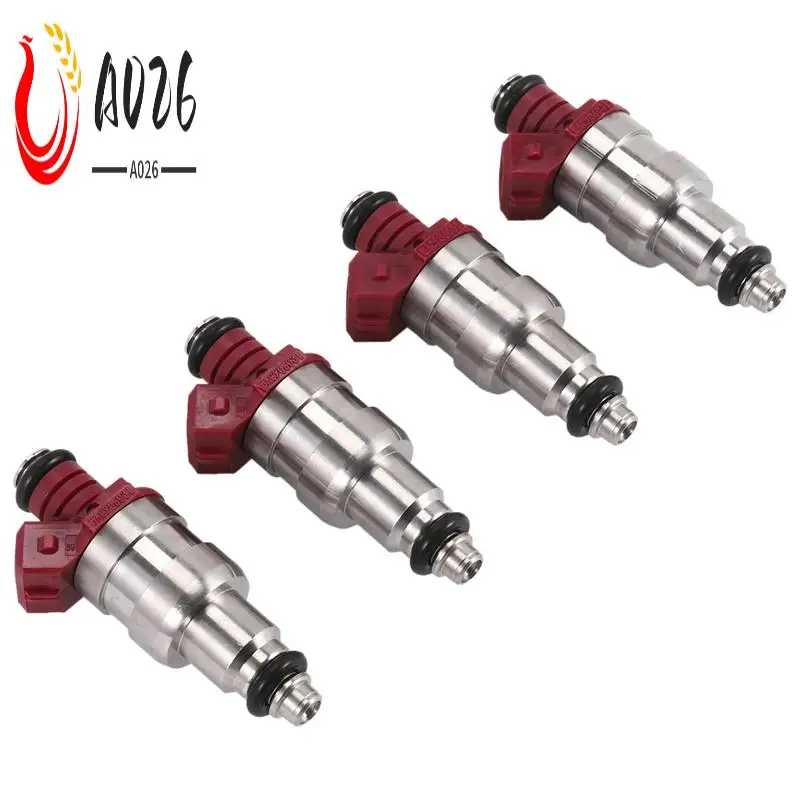 

A026-4Pcs Car Fuel Injector Nozzle BAC906031 For-VW Golf III 1H1 1.8L 91-97 Engine Nozzle Injection