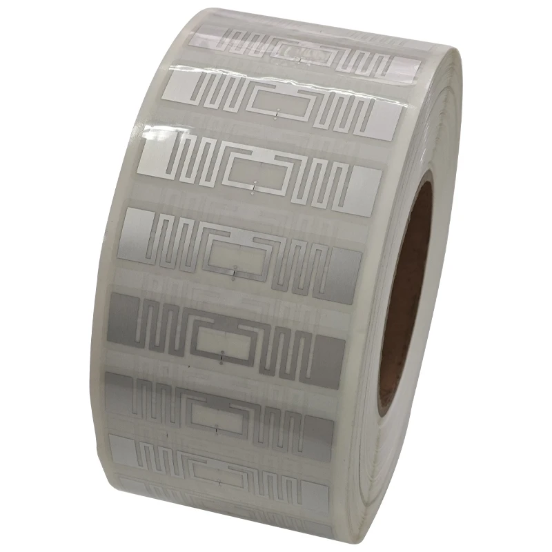 UHF RFID tag sticker NXP U8 wet inlay 915mhz 900 868mhz 860-960MHZ EPCC1G2 6C smart adhesive passive RFID tags label - Detail 1