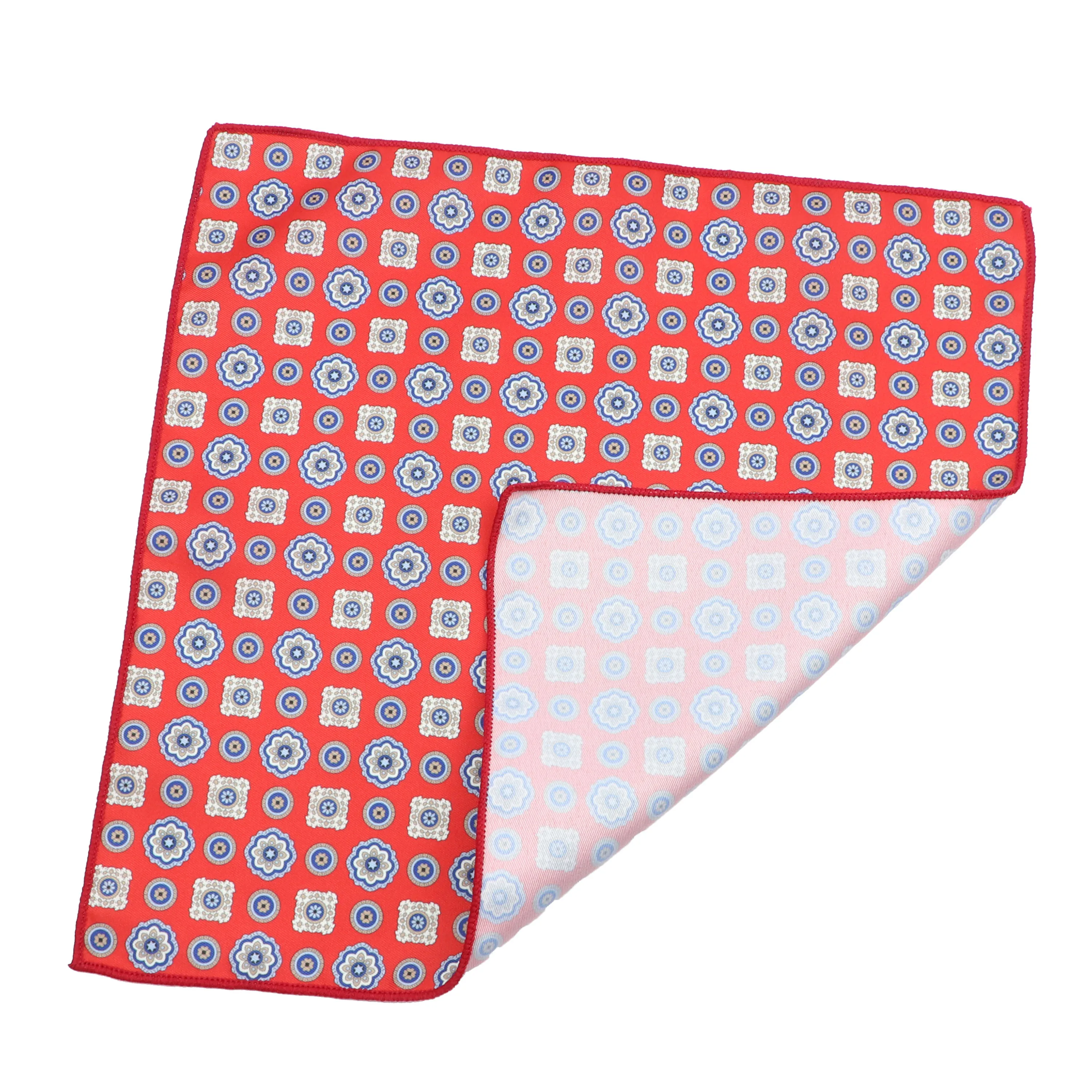 Vintage Fashion Hankerchief Scarves For Man Hankies Men\'s Pocket Square Handkerchiefs Printing Striped Plaid Snot Rag 26*26cm