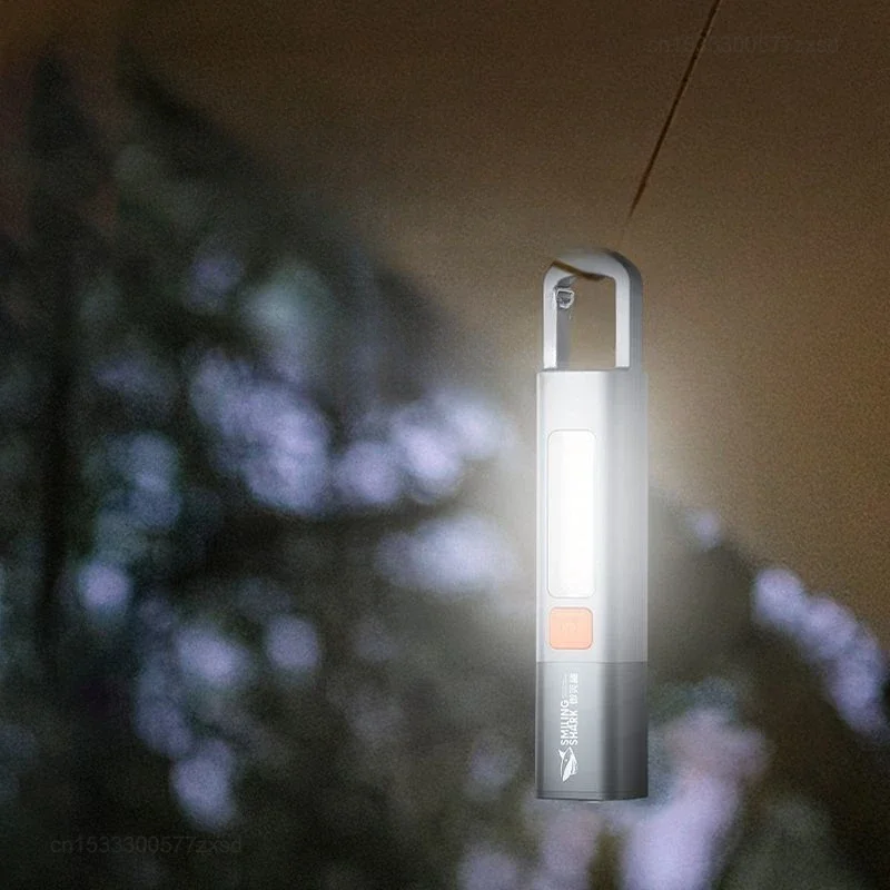 Xiaomi Lachende Haai Outdoor Zaklamp Draagbare Sterke Licht Variabele Focus Met Outdoor Jacht Vissen Wandelen Verlichtingslamp