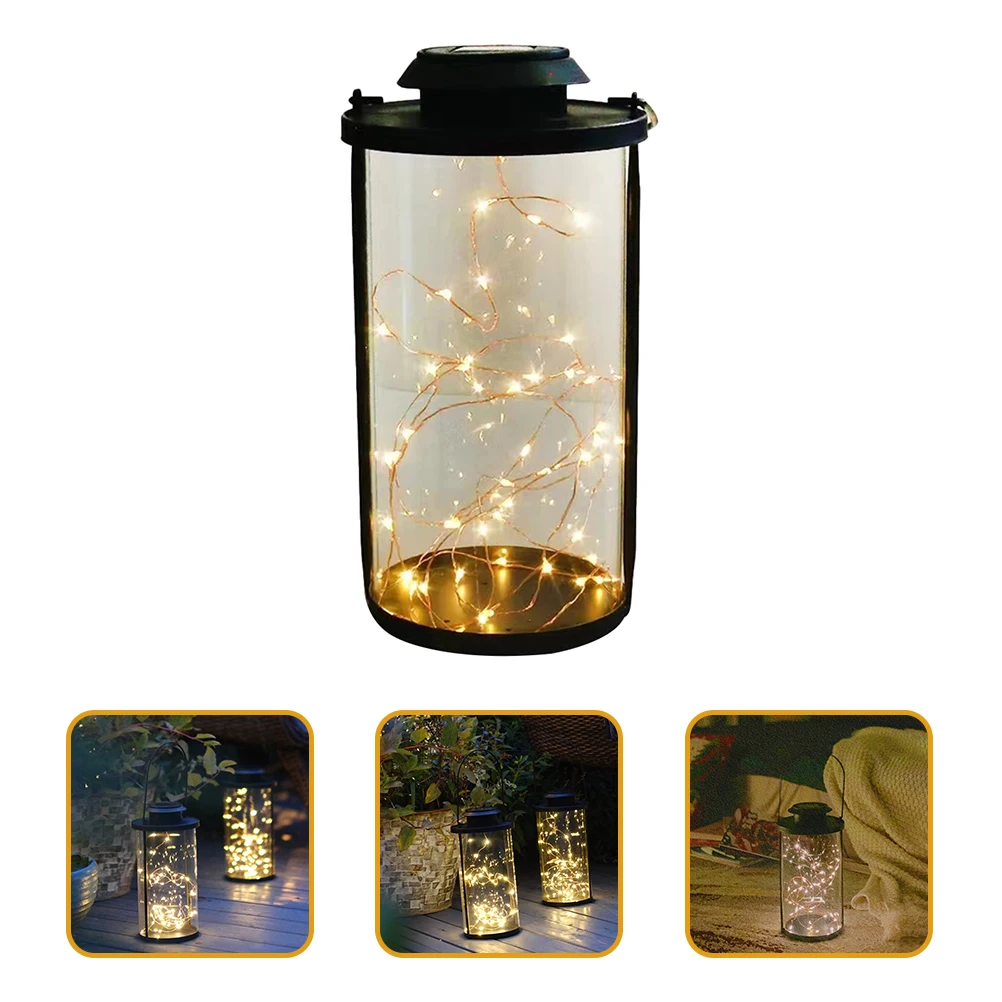 

Solar Decorative Lanterns LED Copper Wire Lights Waterproof Glass Fairy Lanterns for Garden Yard Outdoor SpotLights EnergySaving