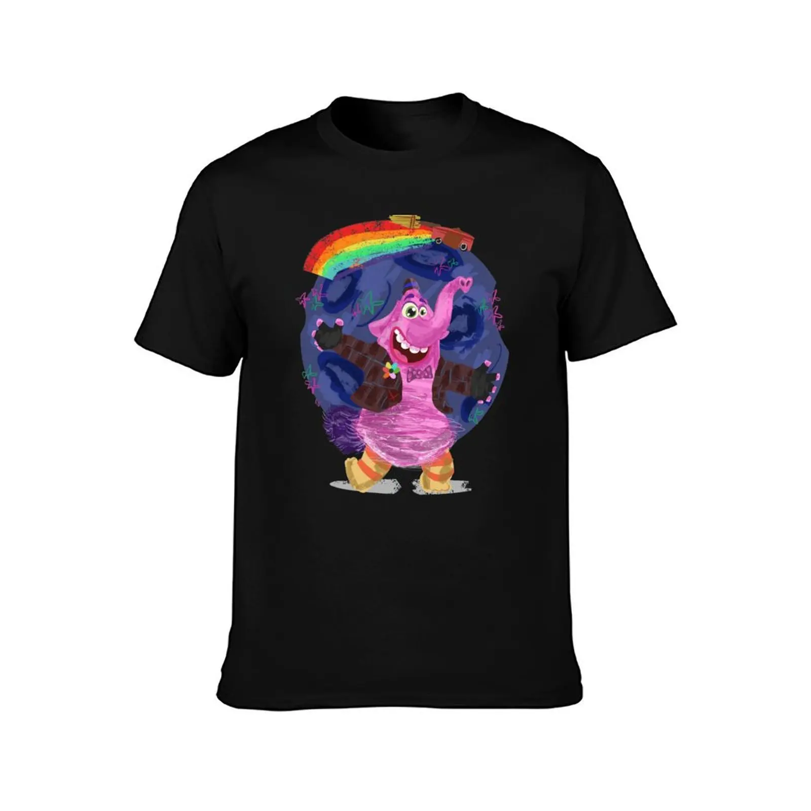 Bing Bong T-Shirt All Match Print Short Sleeve Top