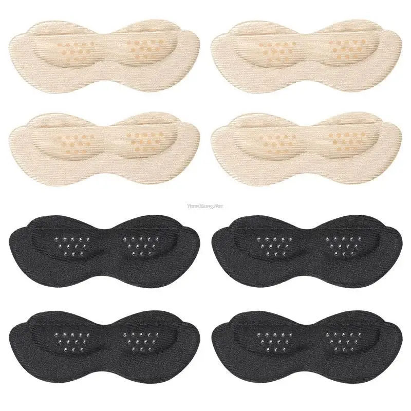 1 Pair Heel Protectors for High Heels Shoe Stickers Women Anti-wear Feet Anti-Slip Adjust Size Inserts for Shoes Accessories