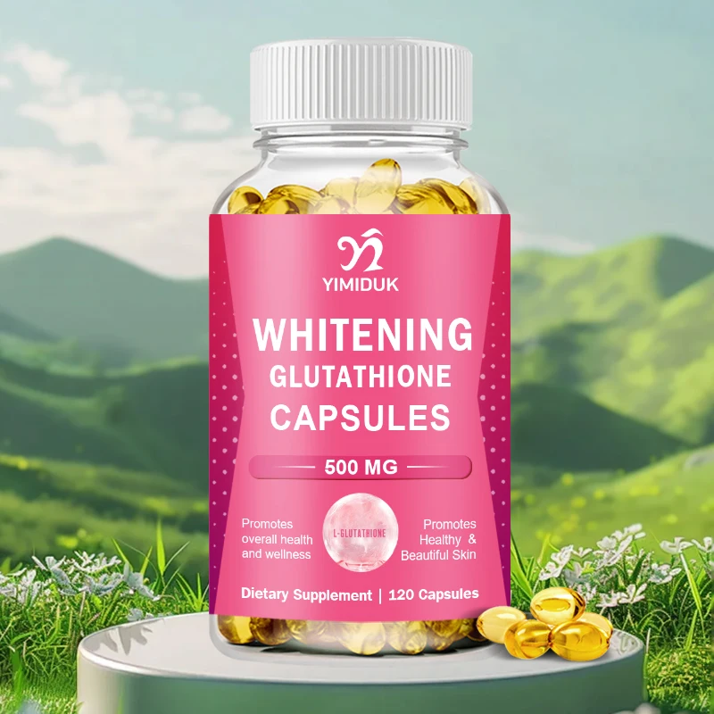 

Glutathione Skin Whitening Supplement Anti Aging, UV Protection, Even Skin Tone & Scar 120 Softgel Capsules