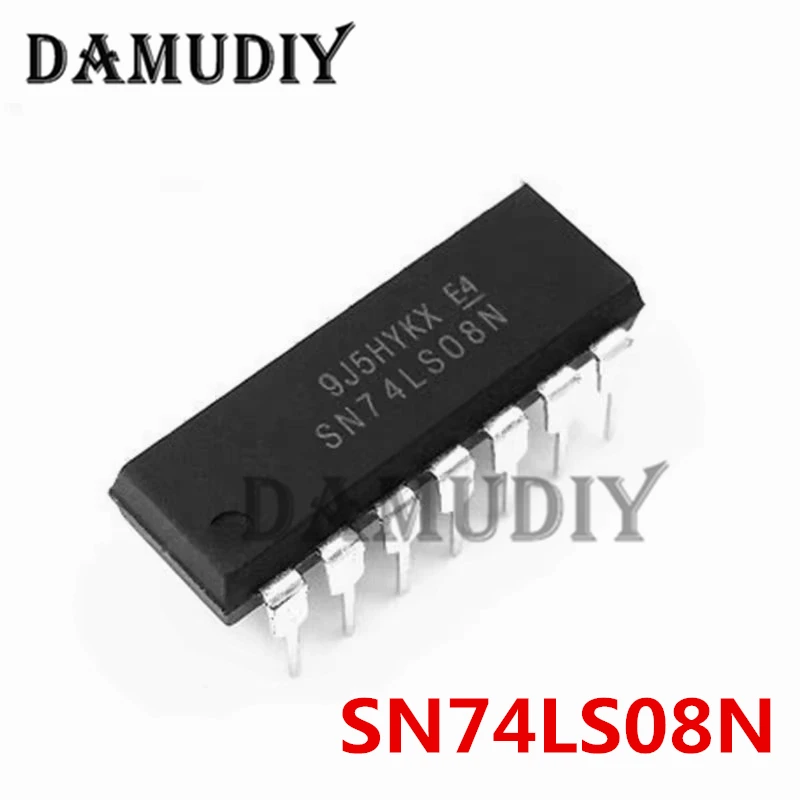 10pieces SN74LS08N 14 SN74LS08  74LS08N HD74LS08P NEW