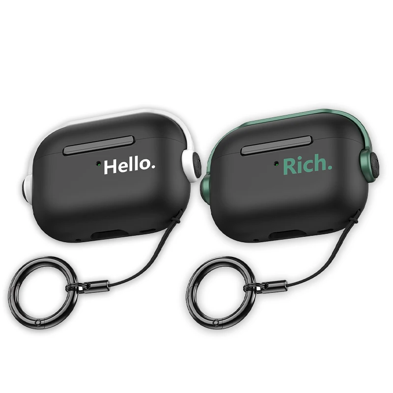 

2025 New for Airpods Pro 3rd Gen Case with Secure Lock Creativity Music Earphone Protector Cover for Apple AirPods 4 3 Pro2 Case