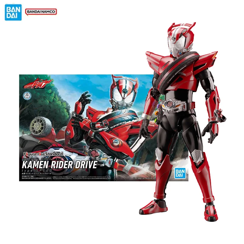 

Bandai оригинальная фигурка, стандартная фигурка Kamen Rider Drive Type Speed Collection, экшн-фигурка, модель, комплект игрушек, подарки