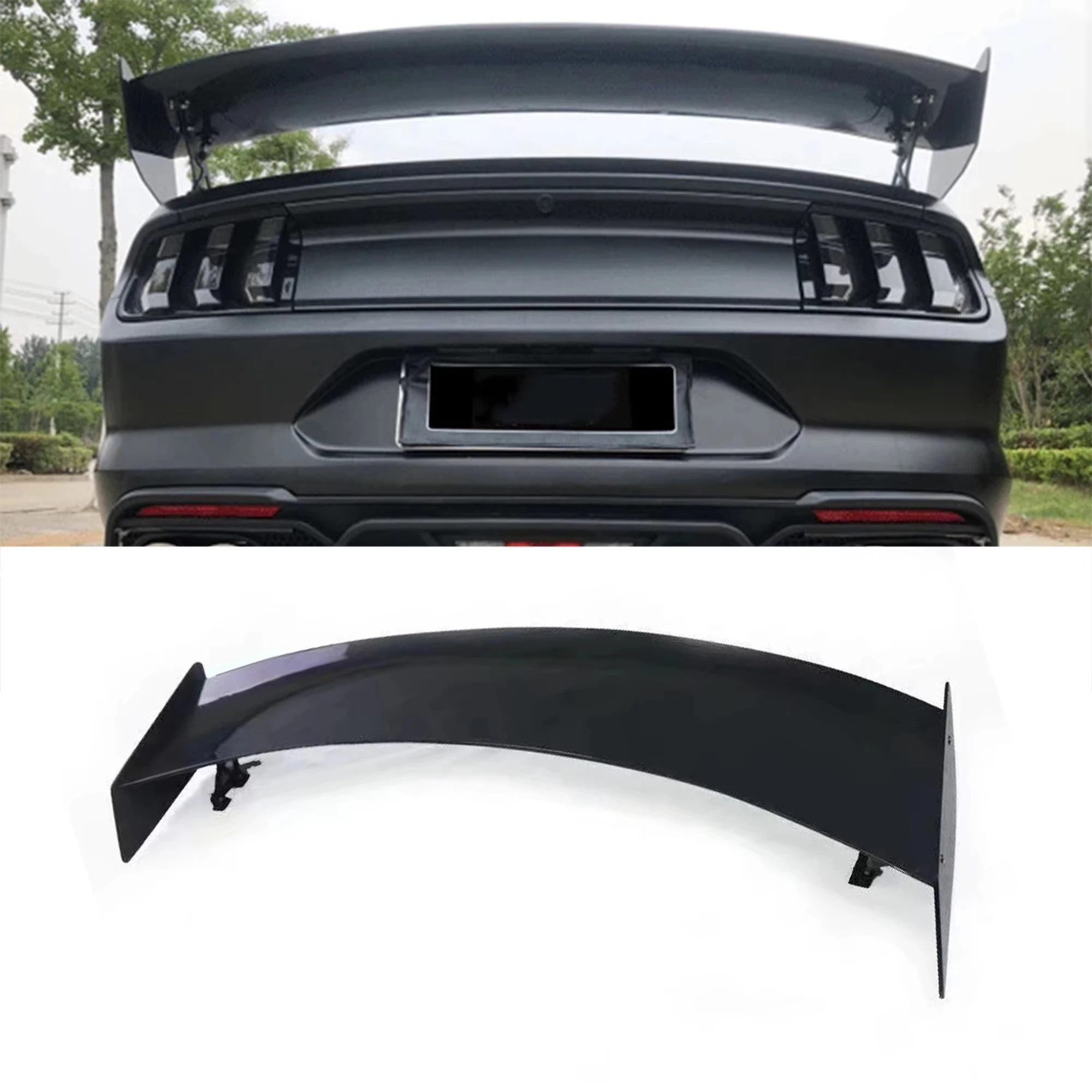 

Carbon Fiber Automotive Rear Spoiler – High Quality GT500-Style