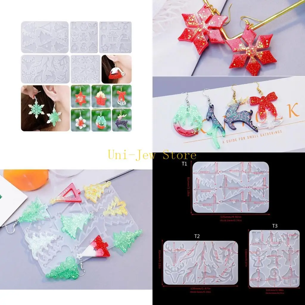 40-ГБ-ювелирные-украшения-Силиконовая-смоляная-плесень-эпоксидная-смоля