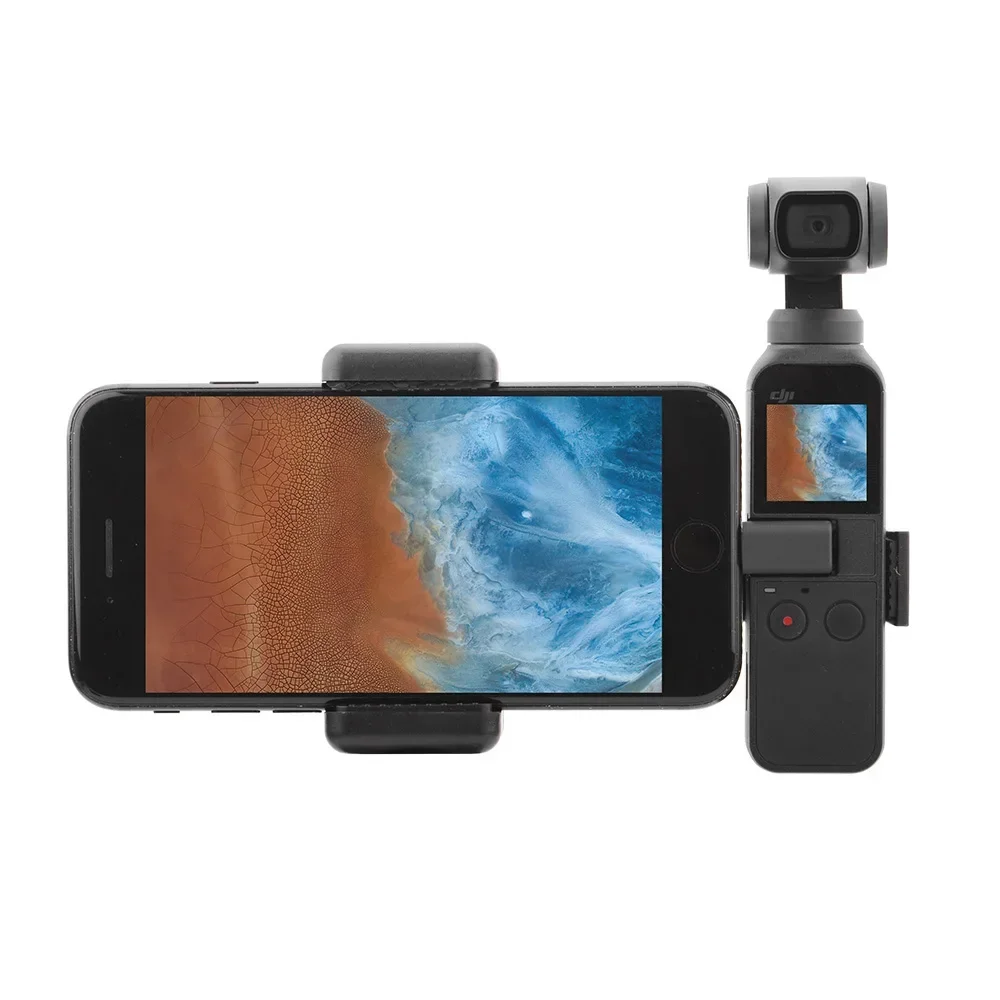 Camera Phone Mount Clip For DJI OSMO Pocket 2 Handheld Gimbal Stabilizer Phone Connector Adapter For DJI OSMO Pocket Accessories