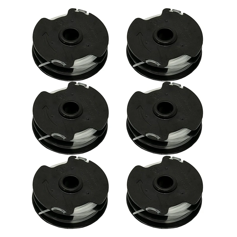 

6 Pack Grass Trimmer Spool Replacement For Parkside Cordless Grass Trimmer PRTA 20 Li C3 IAN351753