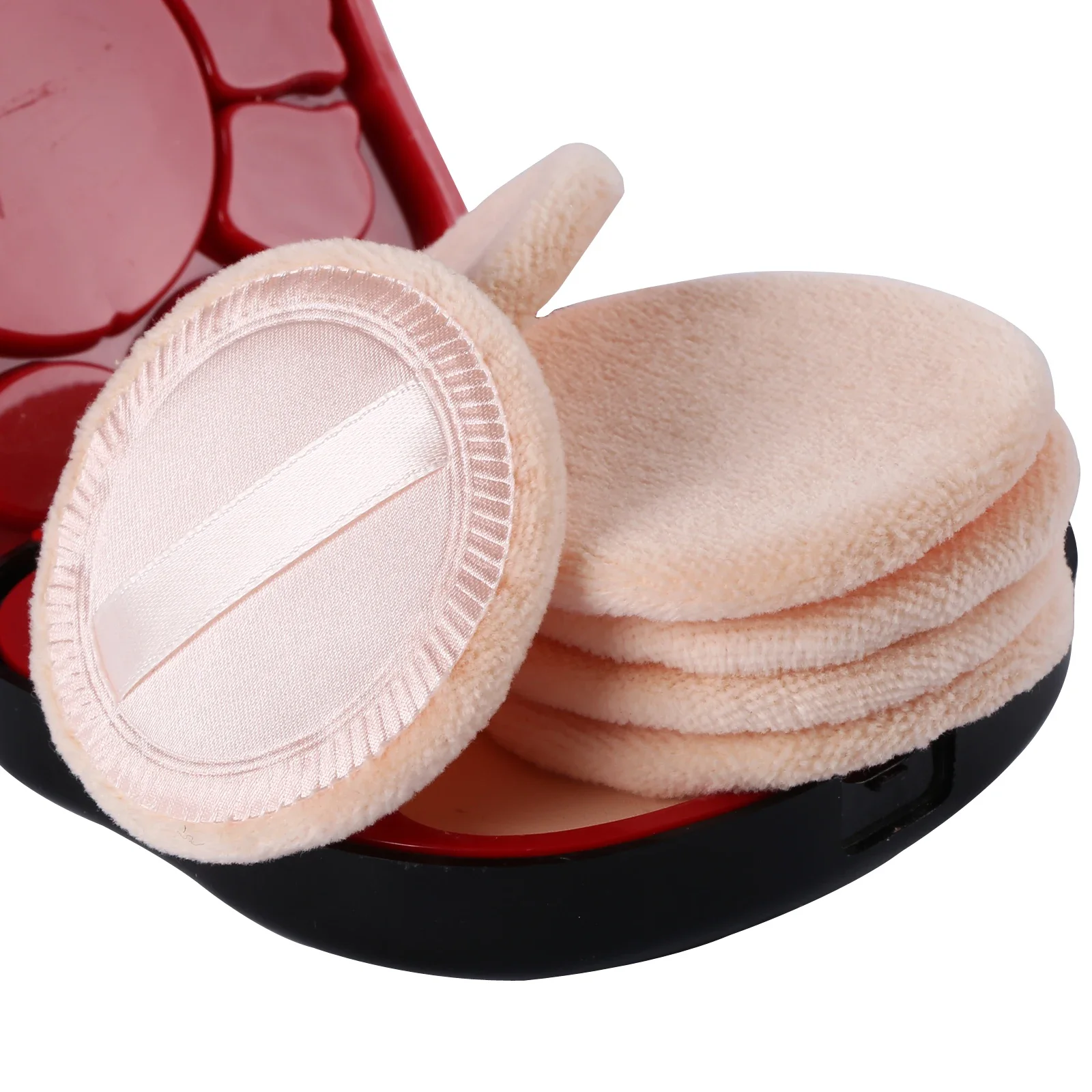 25pcs/lot Makeup Powder Puff Wet and Dry Professional Tools Soft Comfortable Cosmetic Sponge Women Beauty Salon Studio 6cm/2.3“