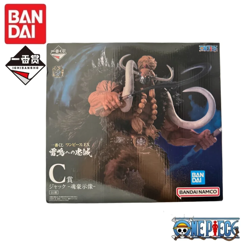 В наличии 100% оригинал Bandai Ichiban Kuji One Piece Ex Loyalty To Thunder Kaidou King Jack Soul Gxmateria Anime Figures Model
