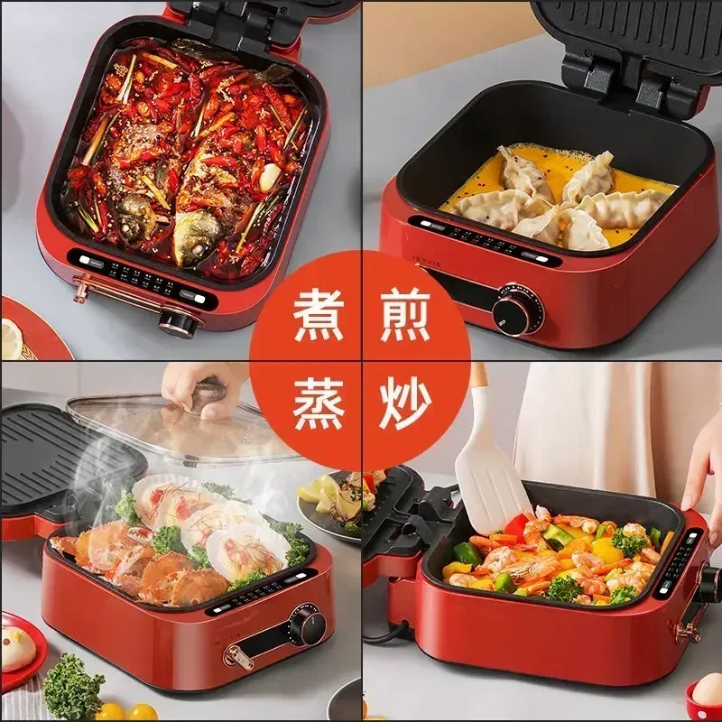 

Multifunctional Cooking Pan Electric Pancake Pan Home Pancake pot Jin Ao Pancake Pan free shipping Crepe Makers 220V